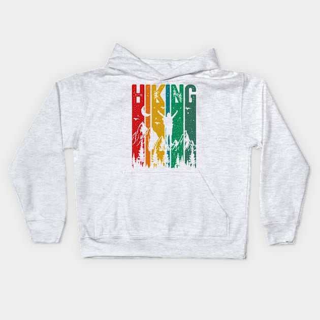 Hiking Kids Hoodie by Marioma